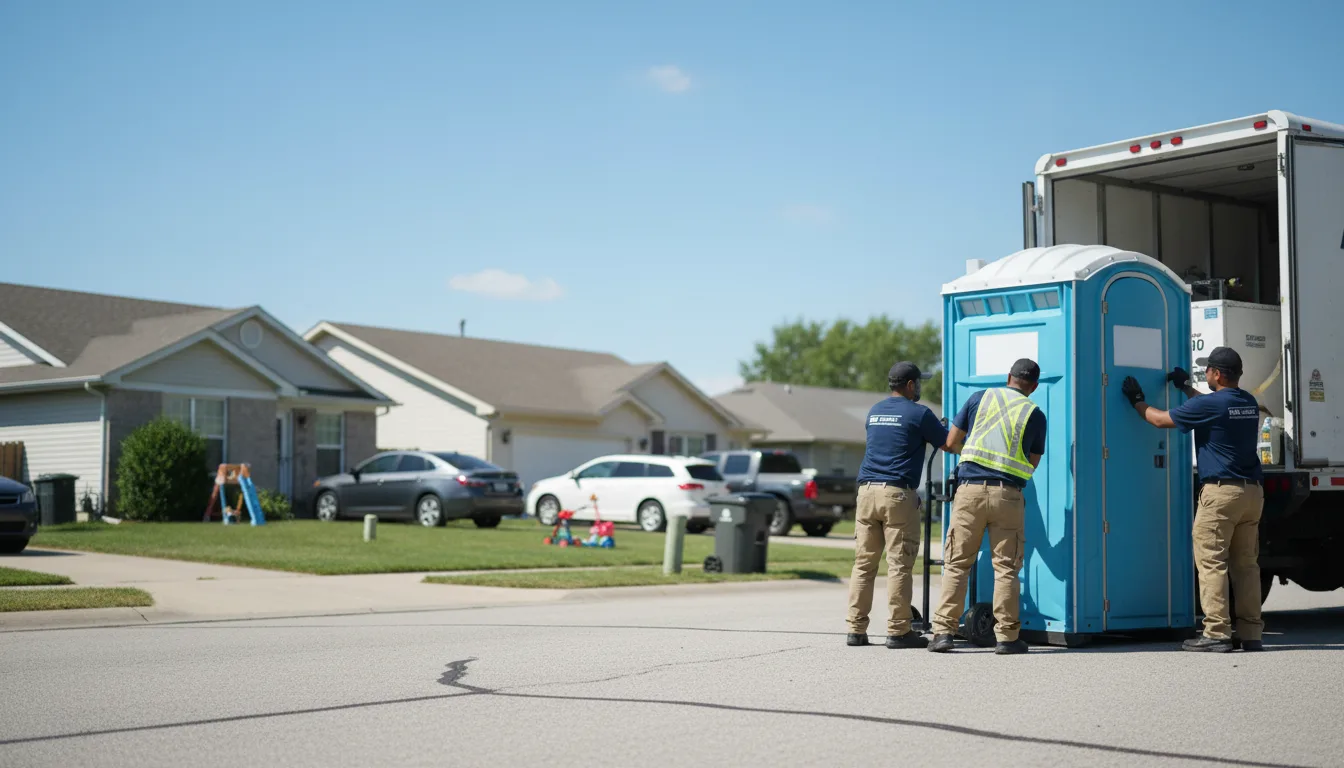 Standard Porta Potty Rentals in Rogers, AR near me